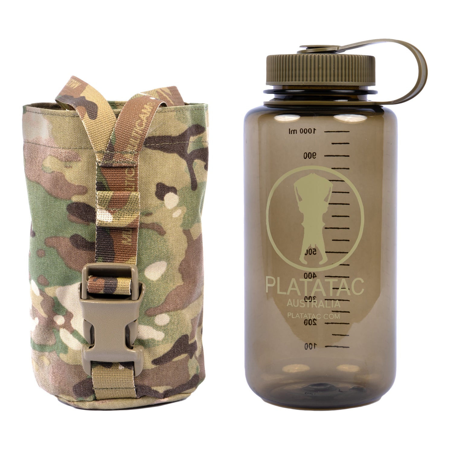 Platatac 1 Litre Rapid Fill Water Bottle - Platatac