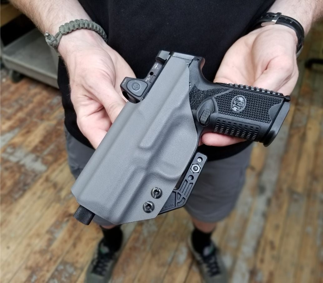 Appendix Lightbearing Holster with Polymer Claw – Inside the Waistband - Platatac