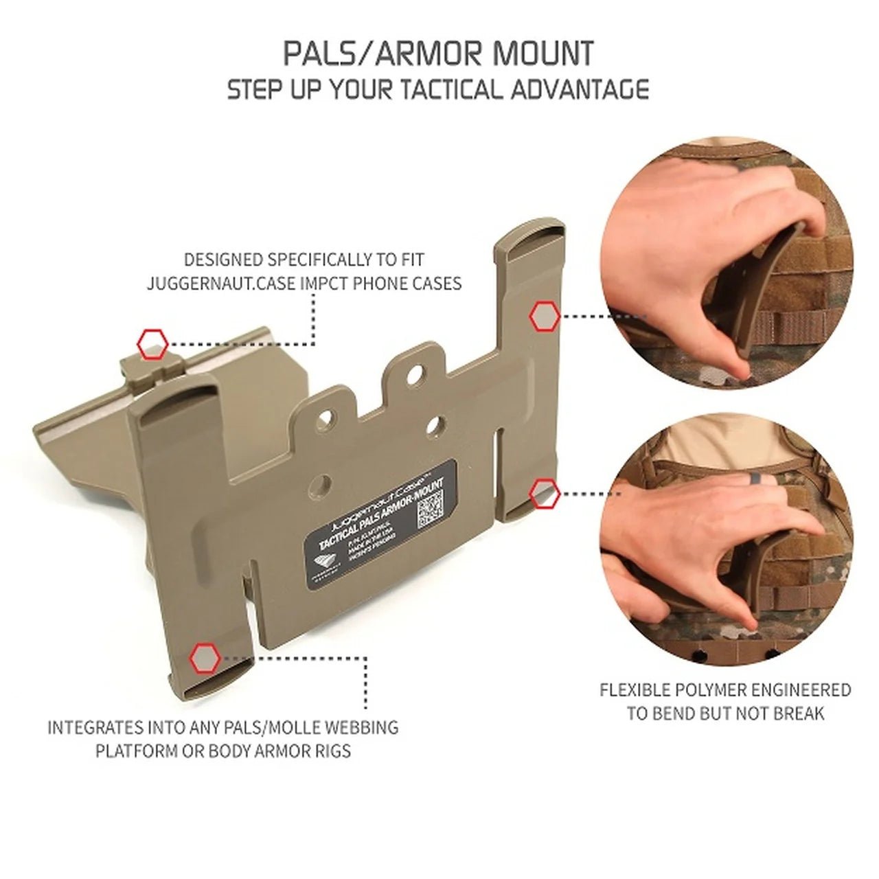 Juggernaut Mount, PALS Armor - Platatac
