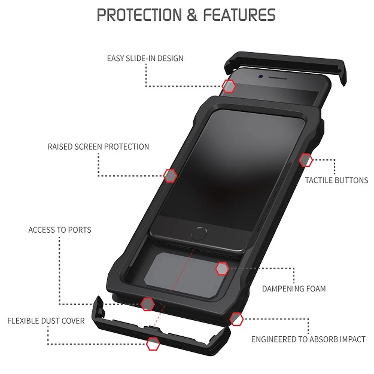 Juggernaut IMPCT iPhone 7 & 8 Plus Case - Platatac