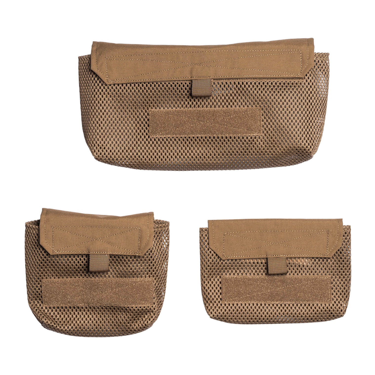 Platatac PAFA 3 Mesh Organiser Pouch Set w/Velcro