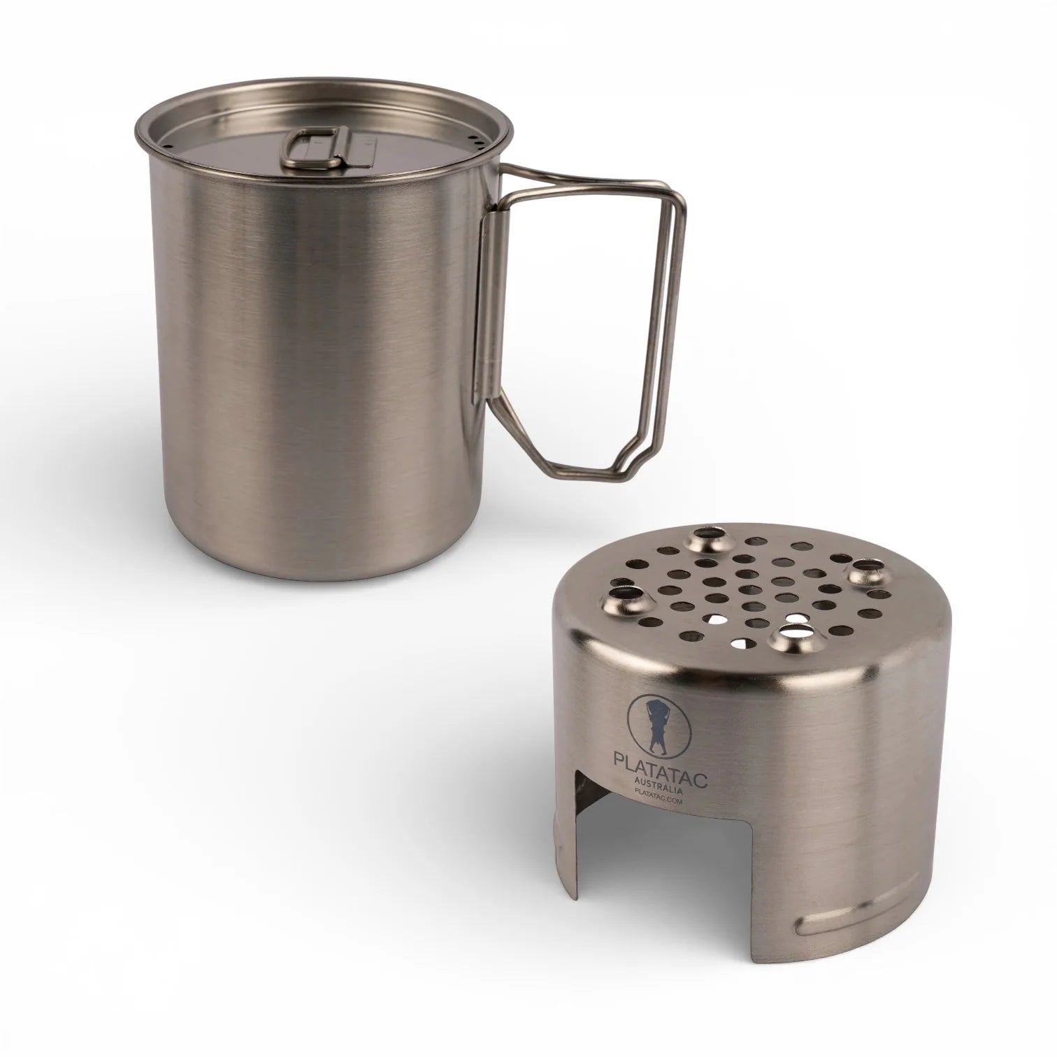 Platatac Stainless Steel Field Cup & Cooker Set