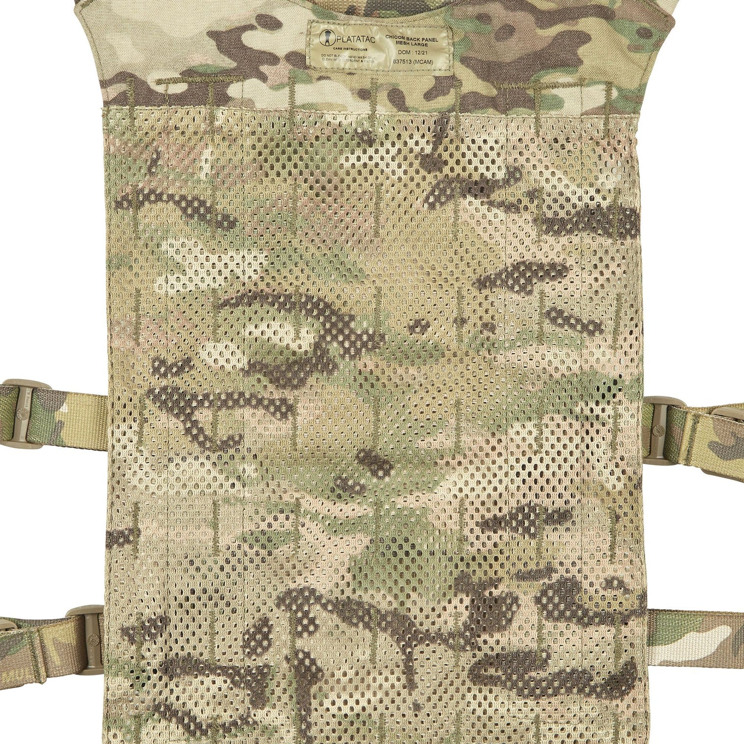 Platatac CHICOM Back Panel, Large, Mesh - Platatac