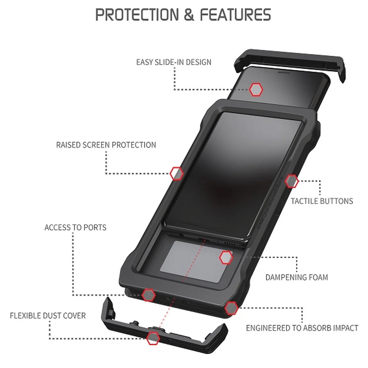 Juggernaut IMPCT Galaxy S8 Case - Platatac