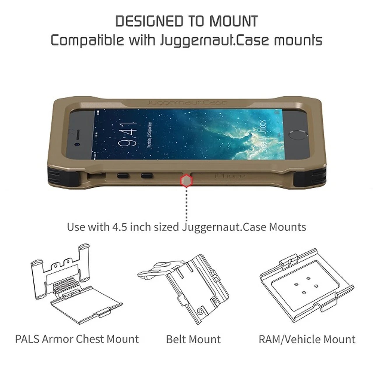 Juggernaut IMPCT iPhone 7 & 8 Case - Platatac