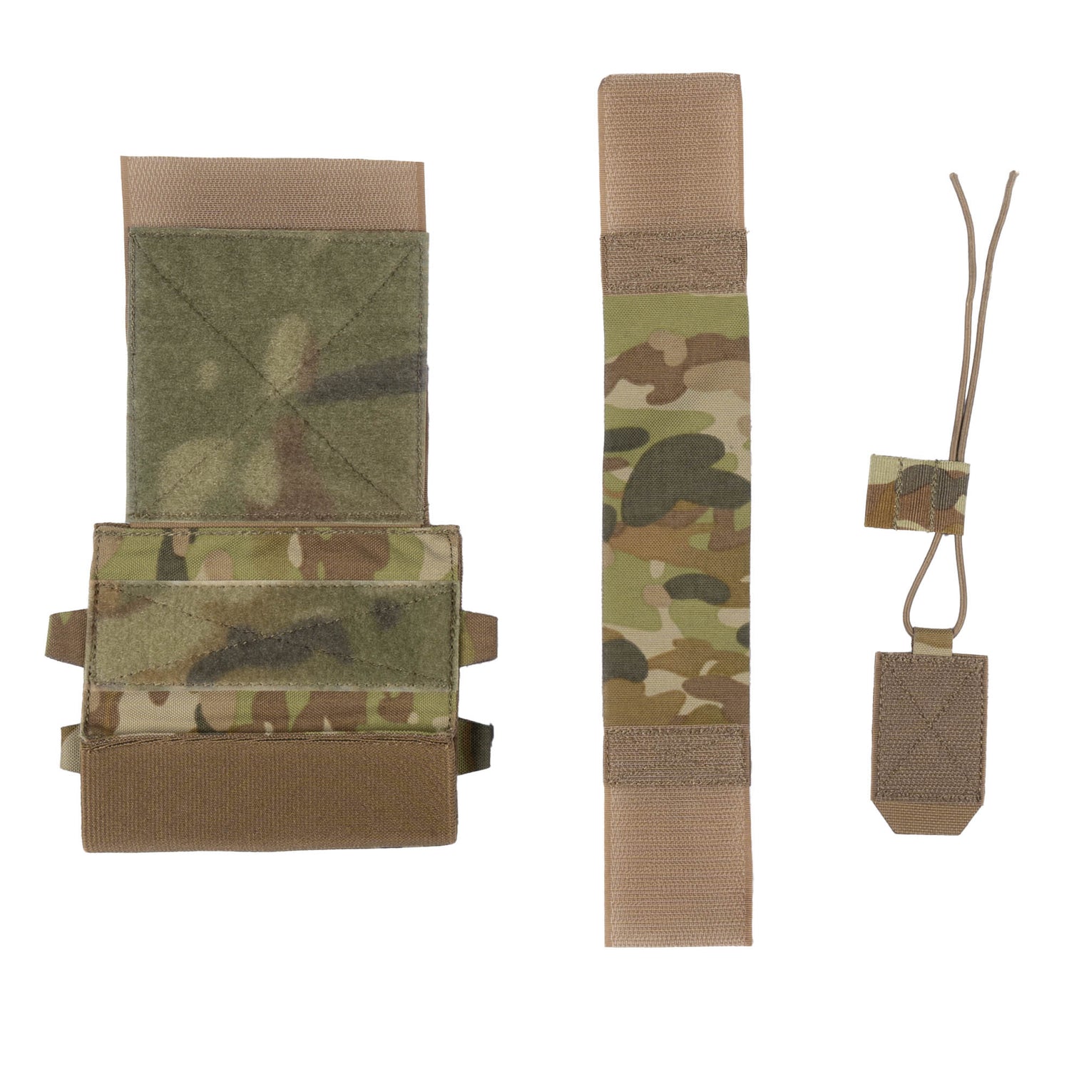 Platatac Ambidextrous AN/PRC Side Wing Pouch