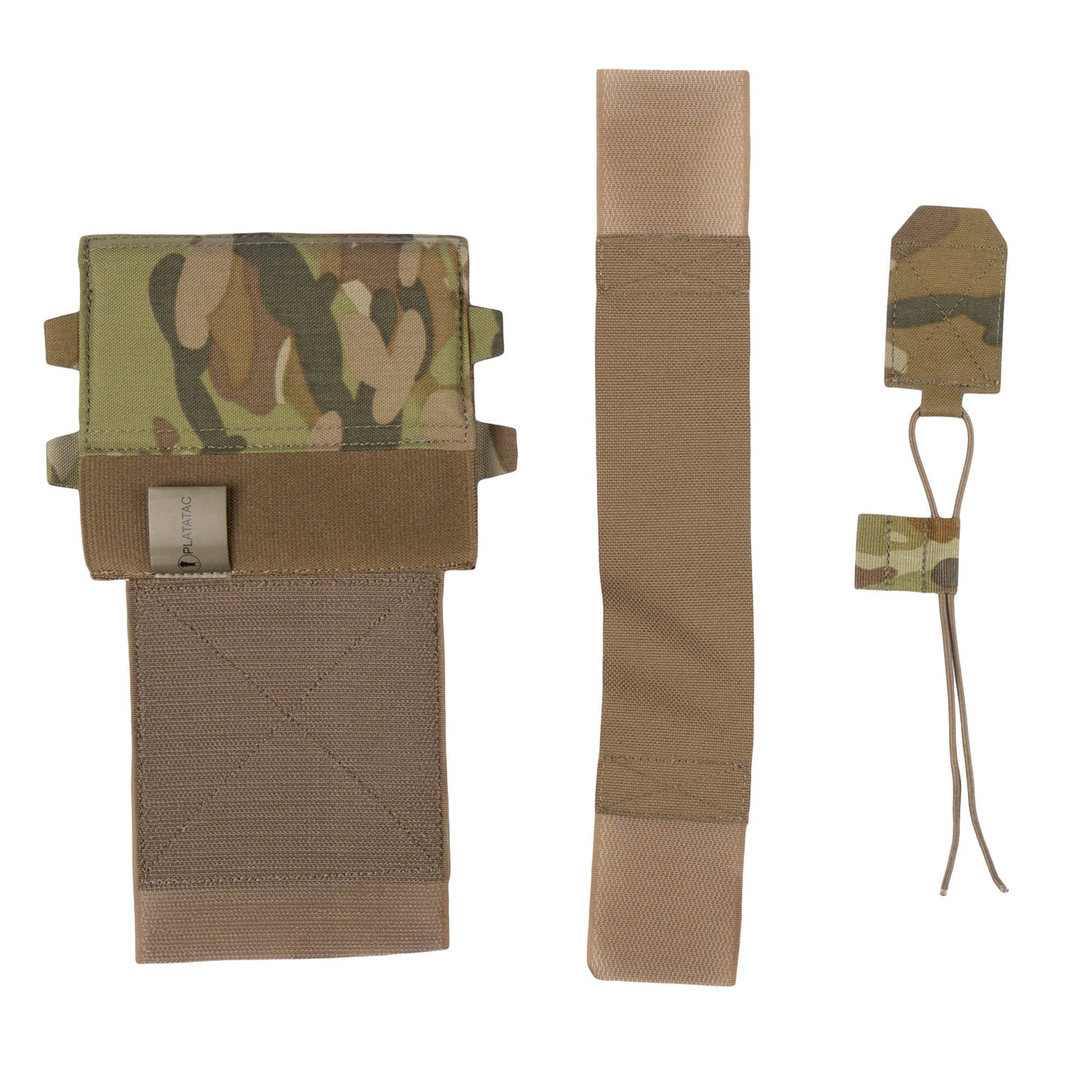 Platatac Ambidextrous AN/PRC Side Wing Pouch