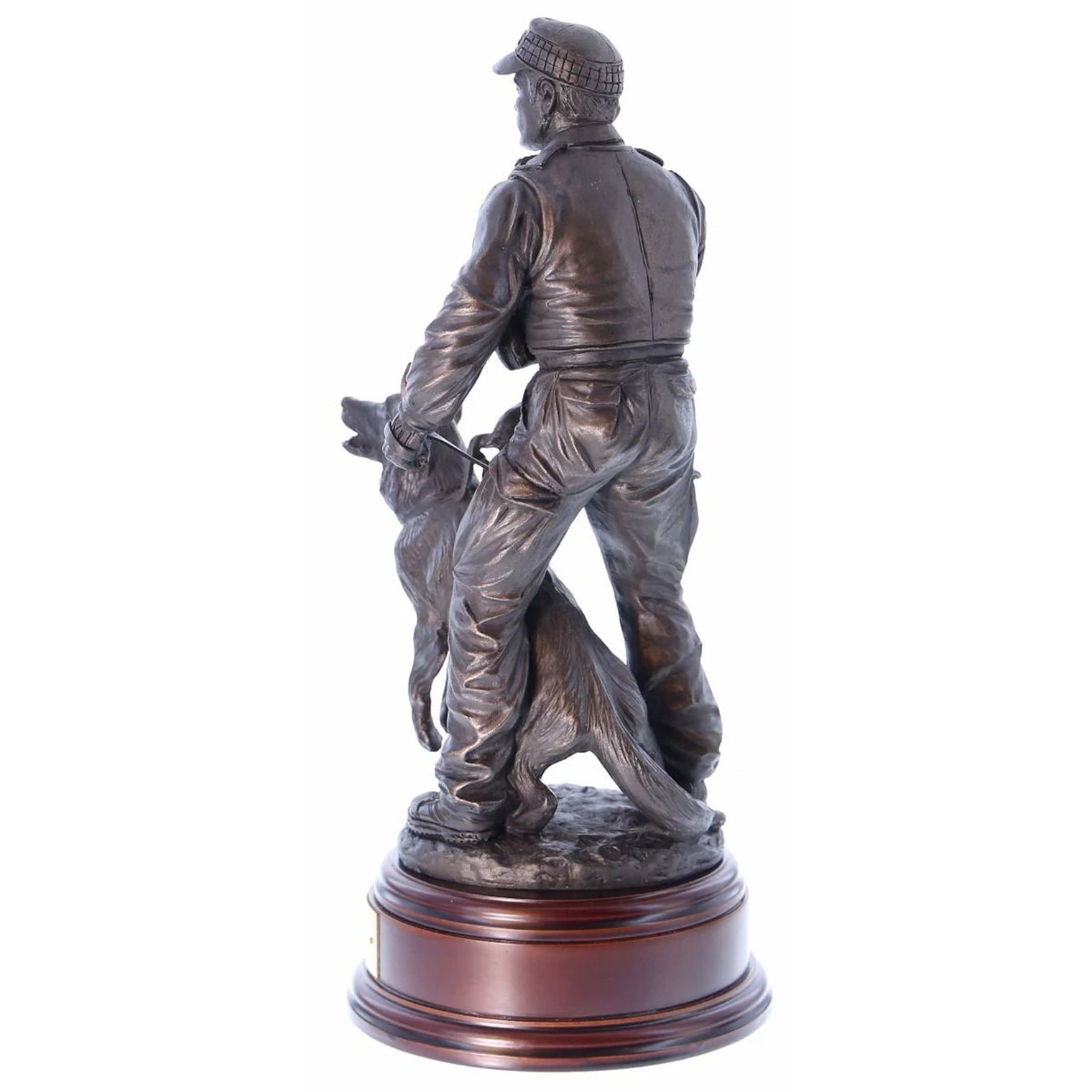 Ballantynes K9 Police Officer with Police Dog, Bronze Statue - Platatac