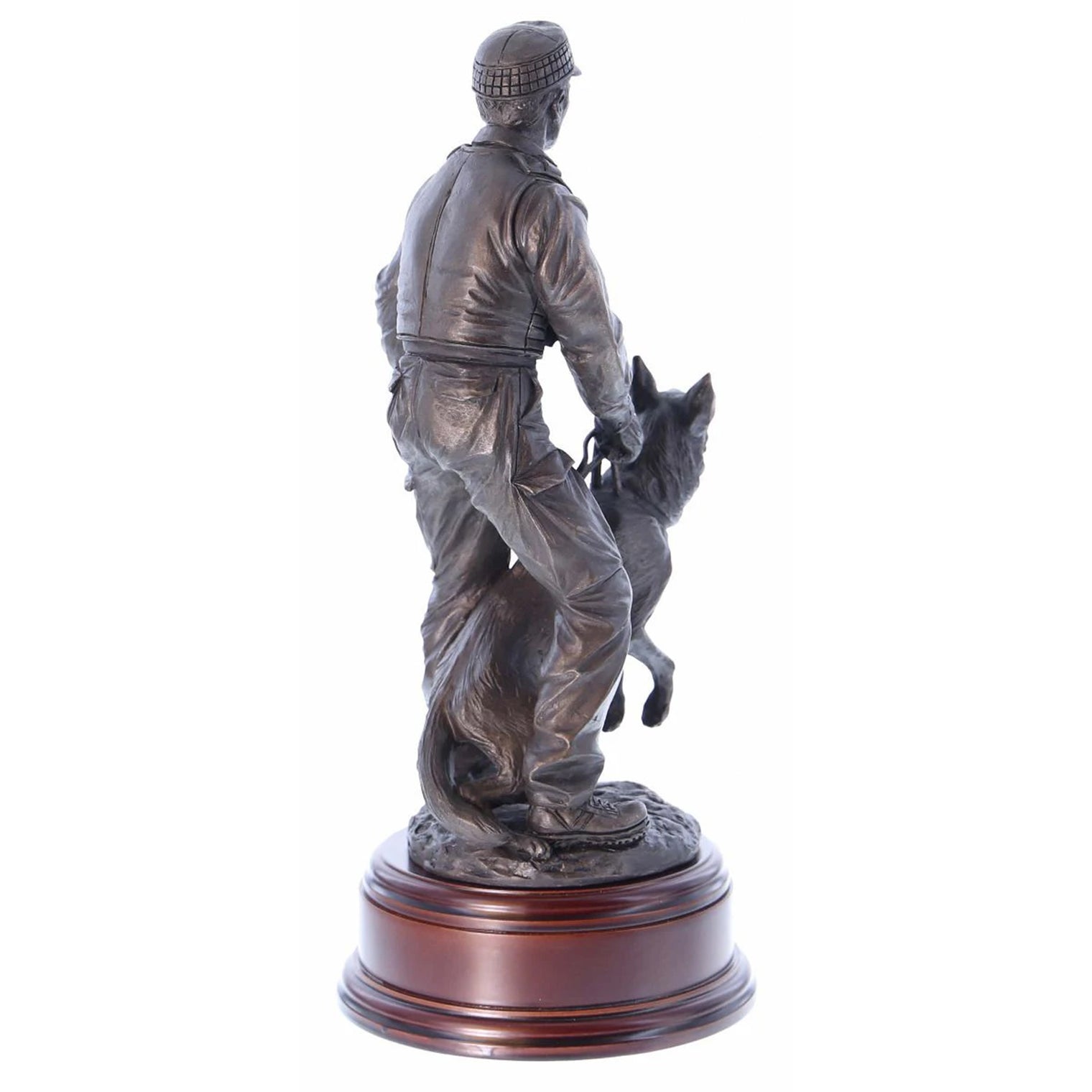 Ballantynes K9 Police Officer with Police Dog, Bronze Statue - Platatac