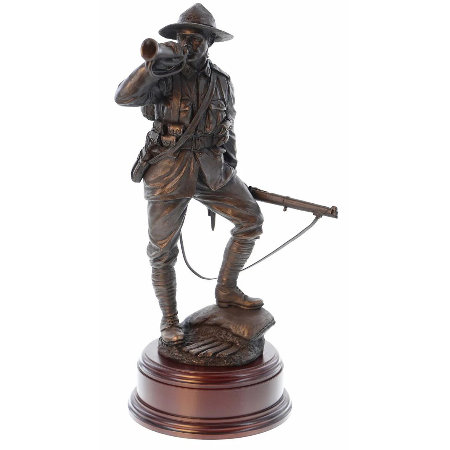 Ballantynes New Zealand Army World War 1, Duty Calls, Bronze Statue - Platatac