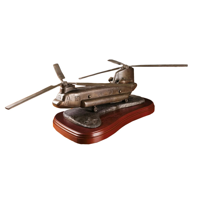 Ballantynes RAF Chinook Helicopter, Bronze Statue - Platatac
