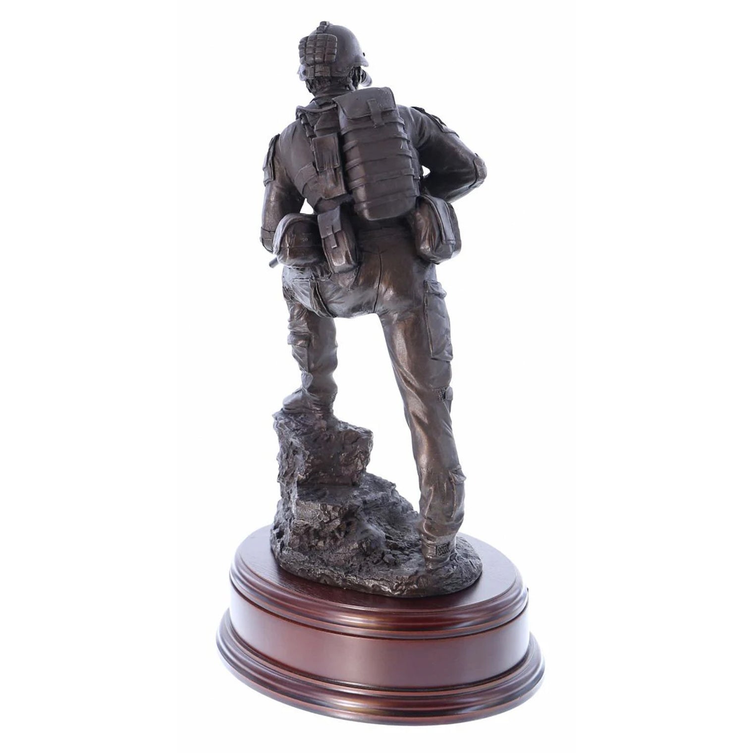 Ballantynes Special Forces Trooper on Night Operations, Bronze Statue - Platatac