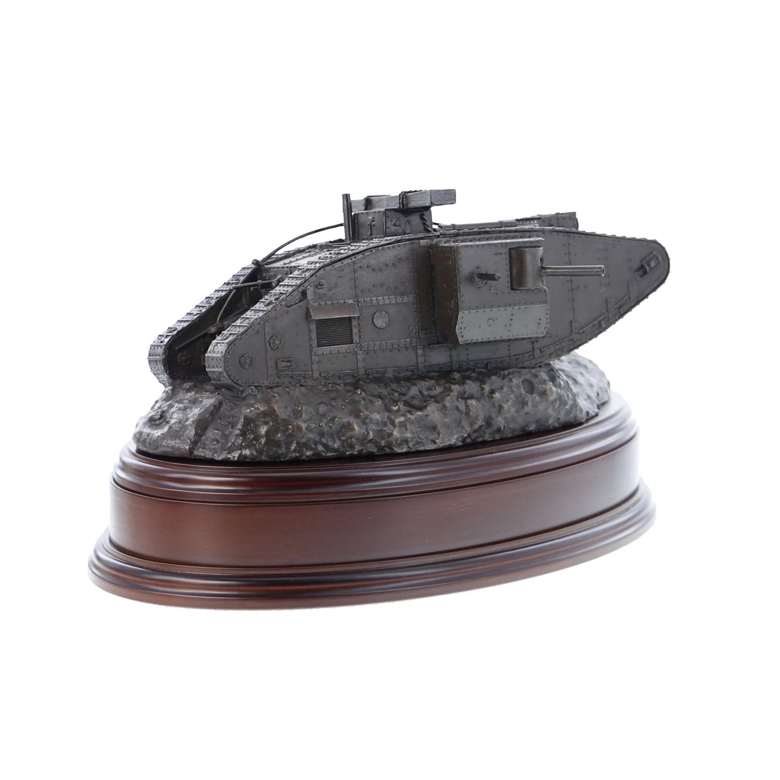 Ballantynes World War 1 Mk5 Tank. Bronze Statue - Platatac