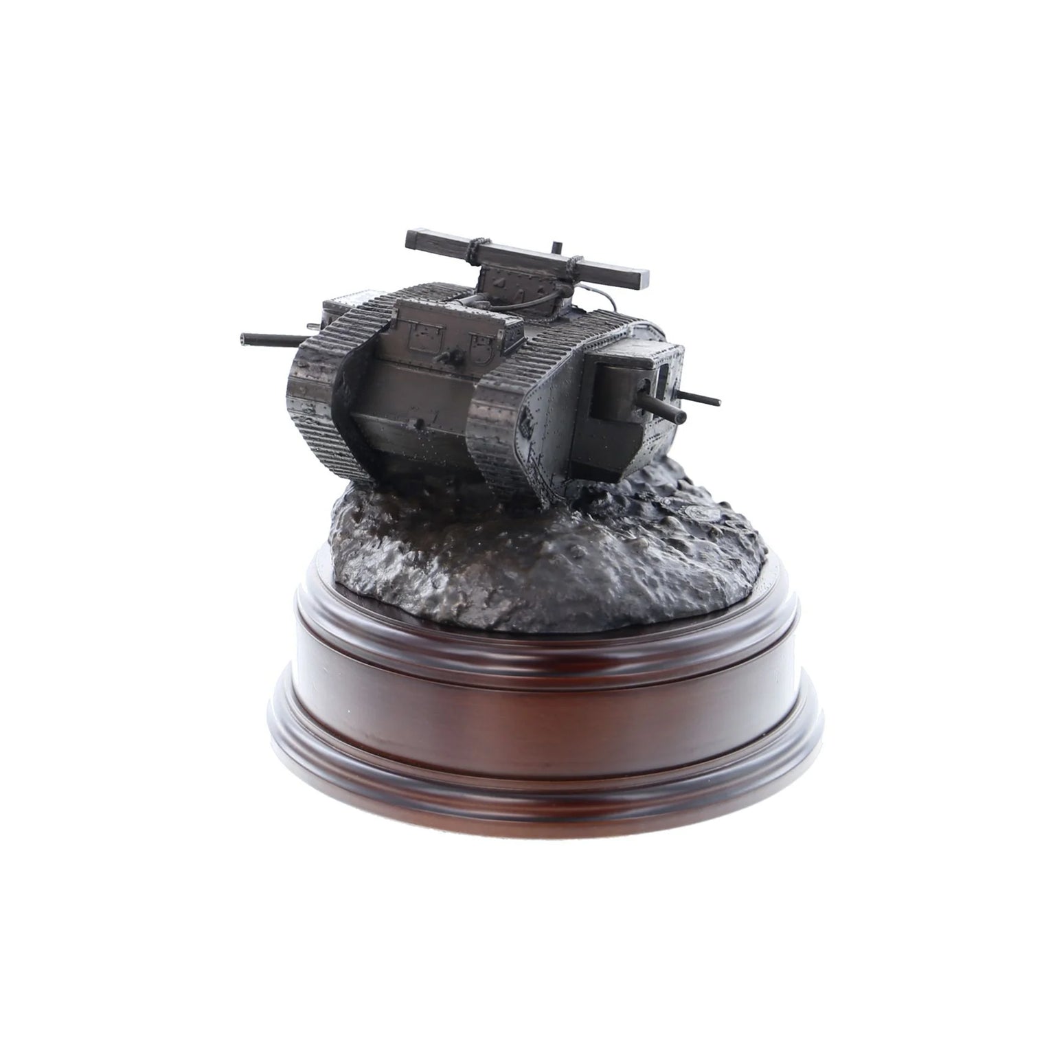 Ballantynes World War 1 Mk5 Tank. Bronze Statue - Platatac
