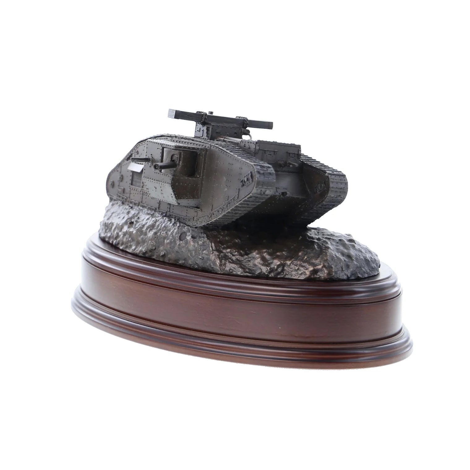 Ballantynes World War 1 Mk5 Tank. Bronze Statue - Platatac