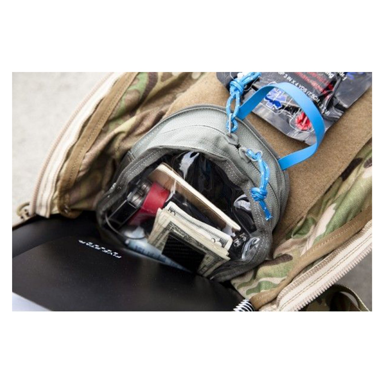 Blue Force Gear Dapper Vertical Utility Pouch - Wolf Grey - Platatac