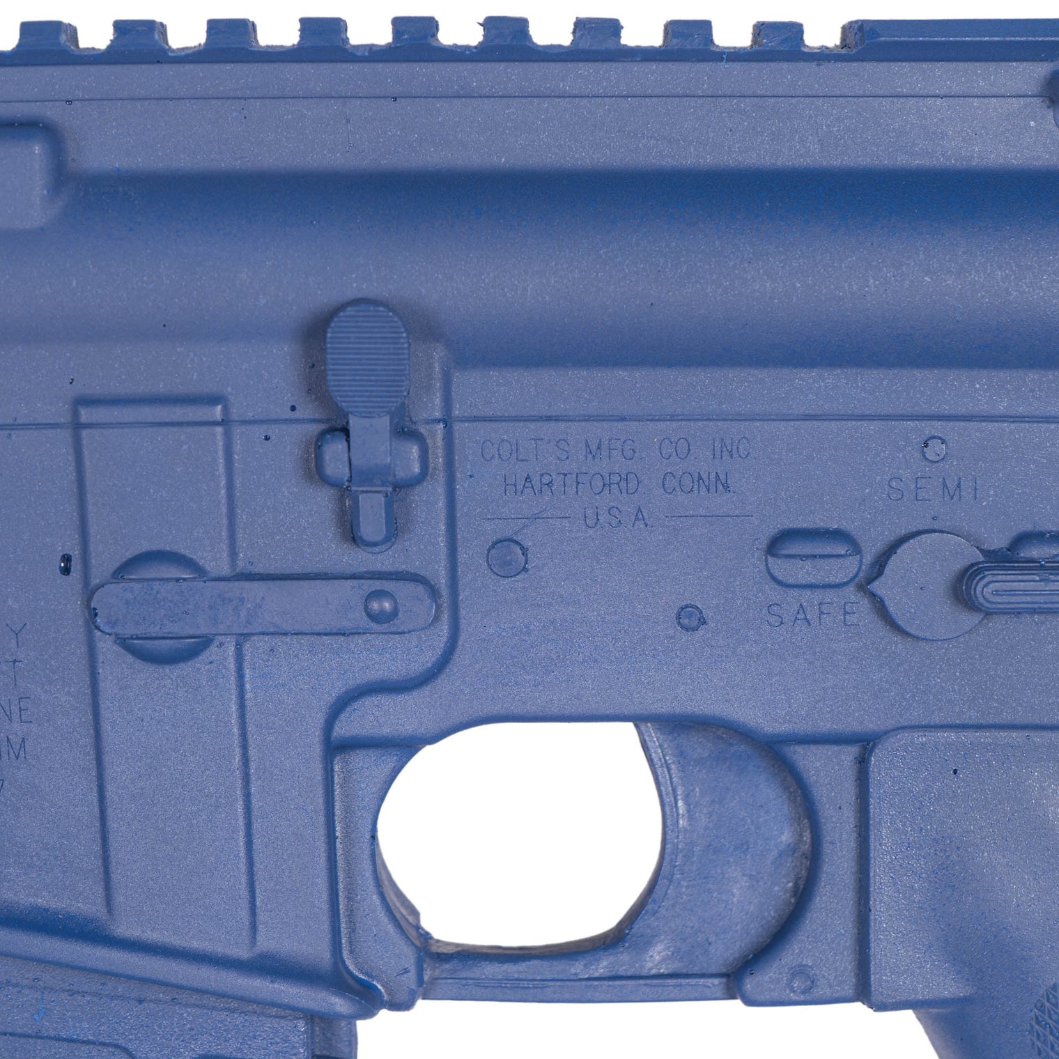 Blueguns M4 Flat Top suppressor Firearm Training Aid - Platatac