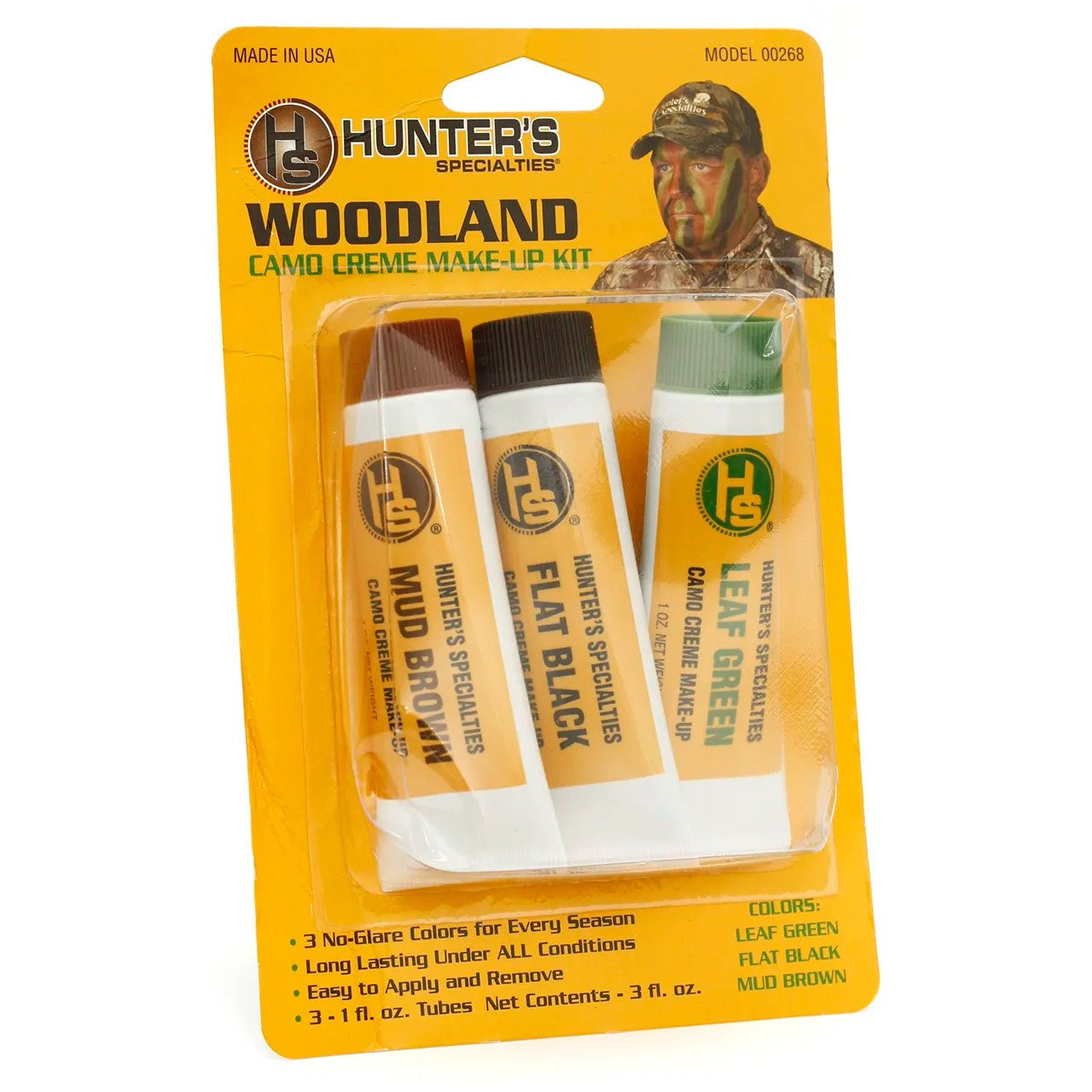 Hunters Woodland Camo Creme Make - Up Tubes Woodlands - Platatac