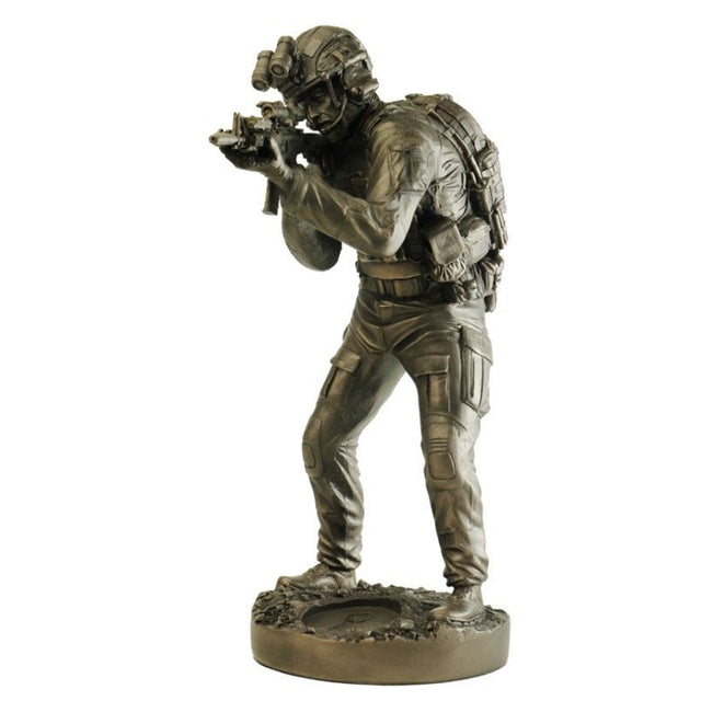 Naked Army 'SF Operator 2016' Cold - Cast Bronze Figurine - Platatac