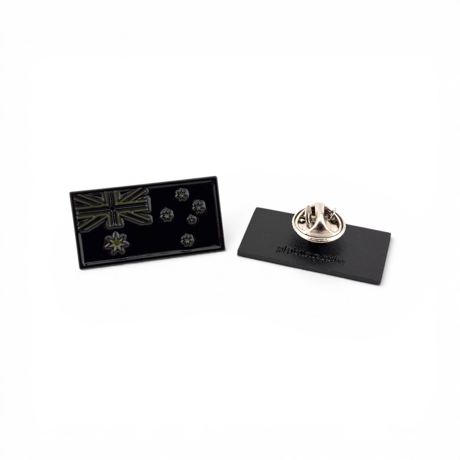 Platatac Australian Flag Lapel Pin - Black Subdued - Platatac