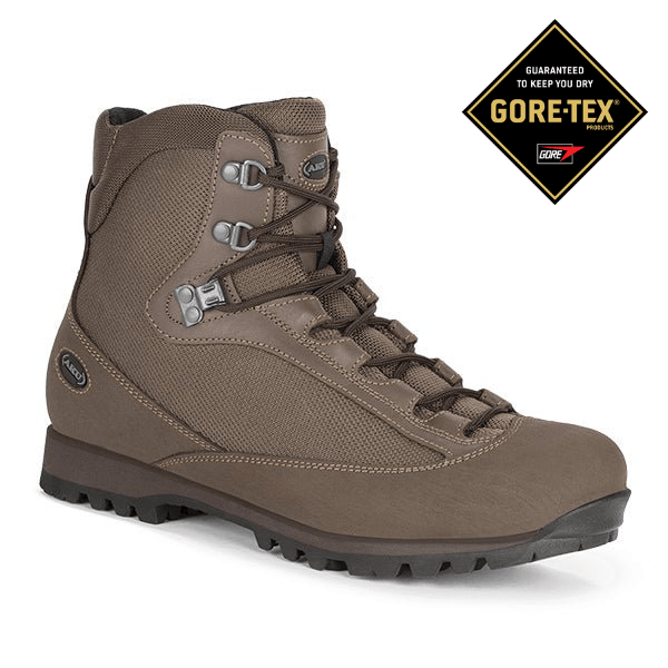 AKU Pilgrim GTX FG UK MOD Brown Combat Boot - Platatac