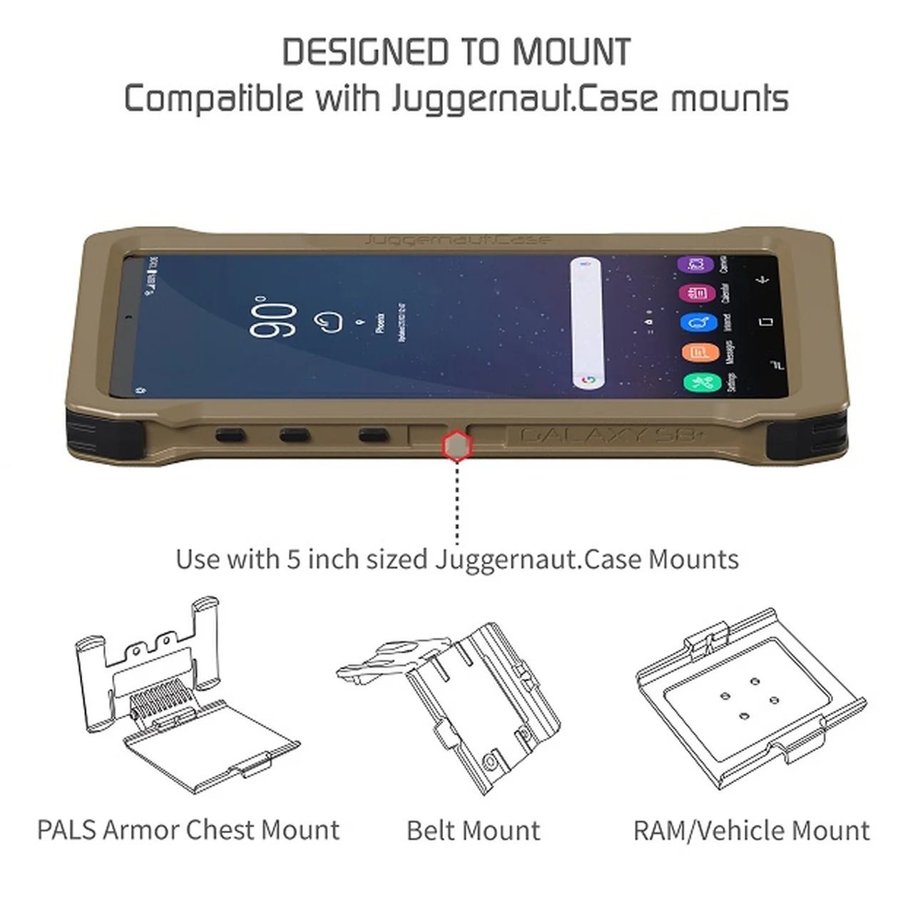 Juggernaut IMPCT Galaxy S8 Plus Case - Platatac