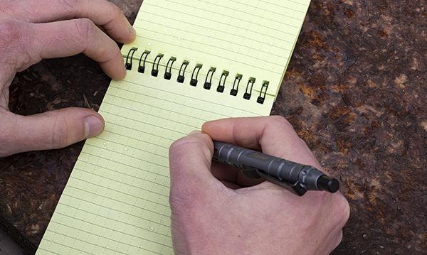 Platatac All Weather Lined & Grid Notebook Olive - Platatac