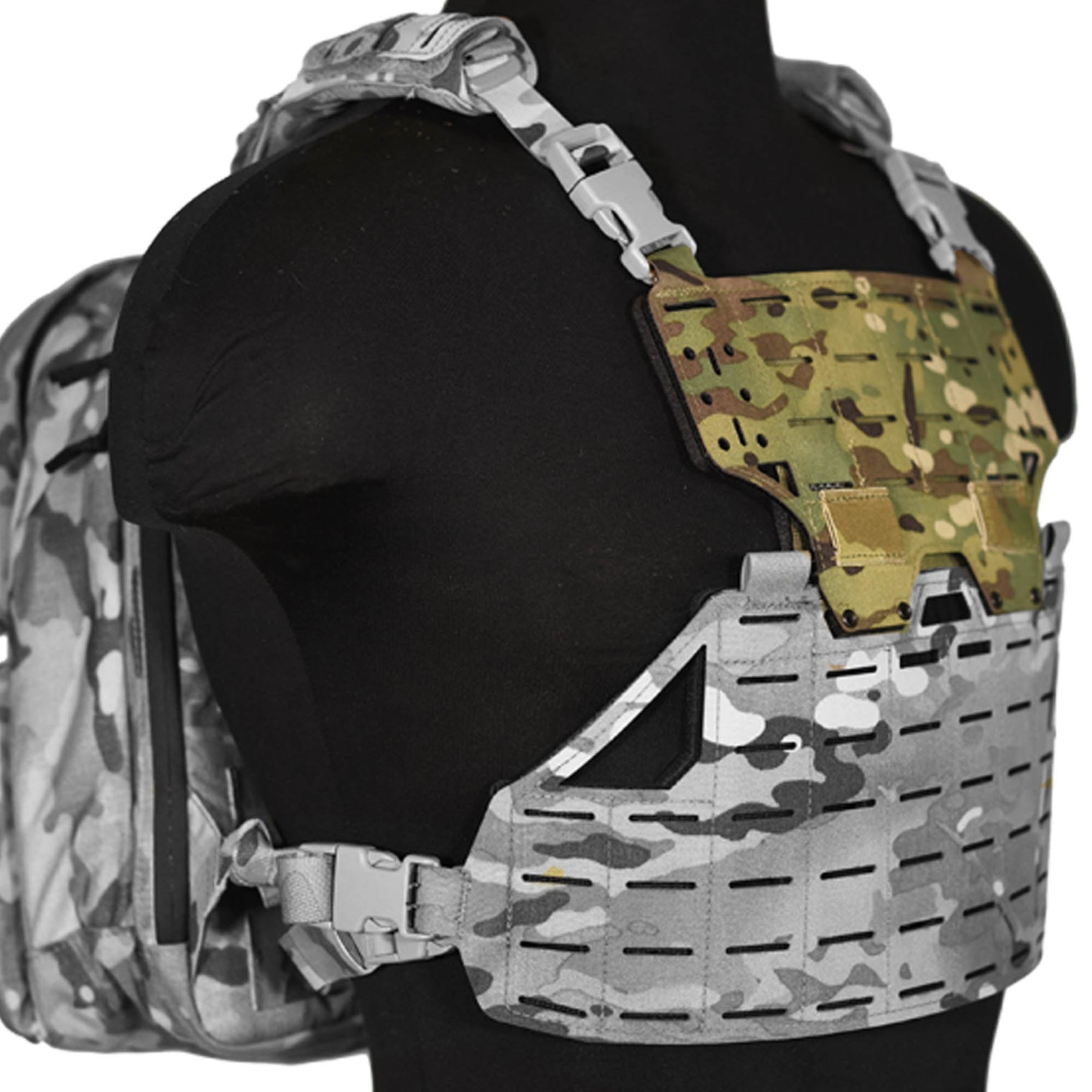 S&S PRECISION Chest Rig Modular Admin Panel Multicam - Platatac
