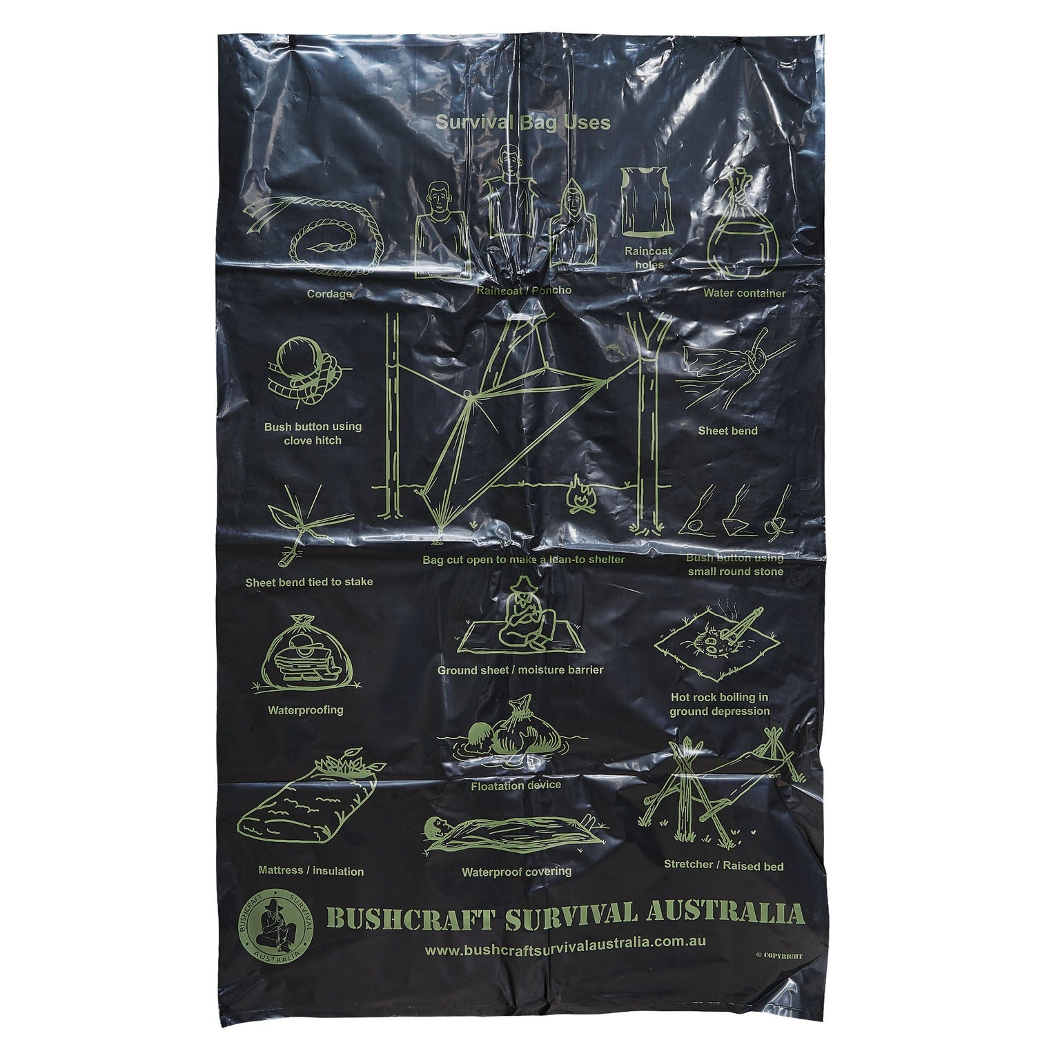 Bushcraft Survival Australia Survival Bag - Platatac