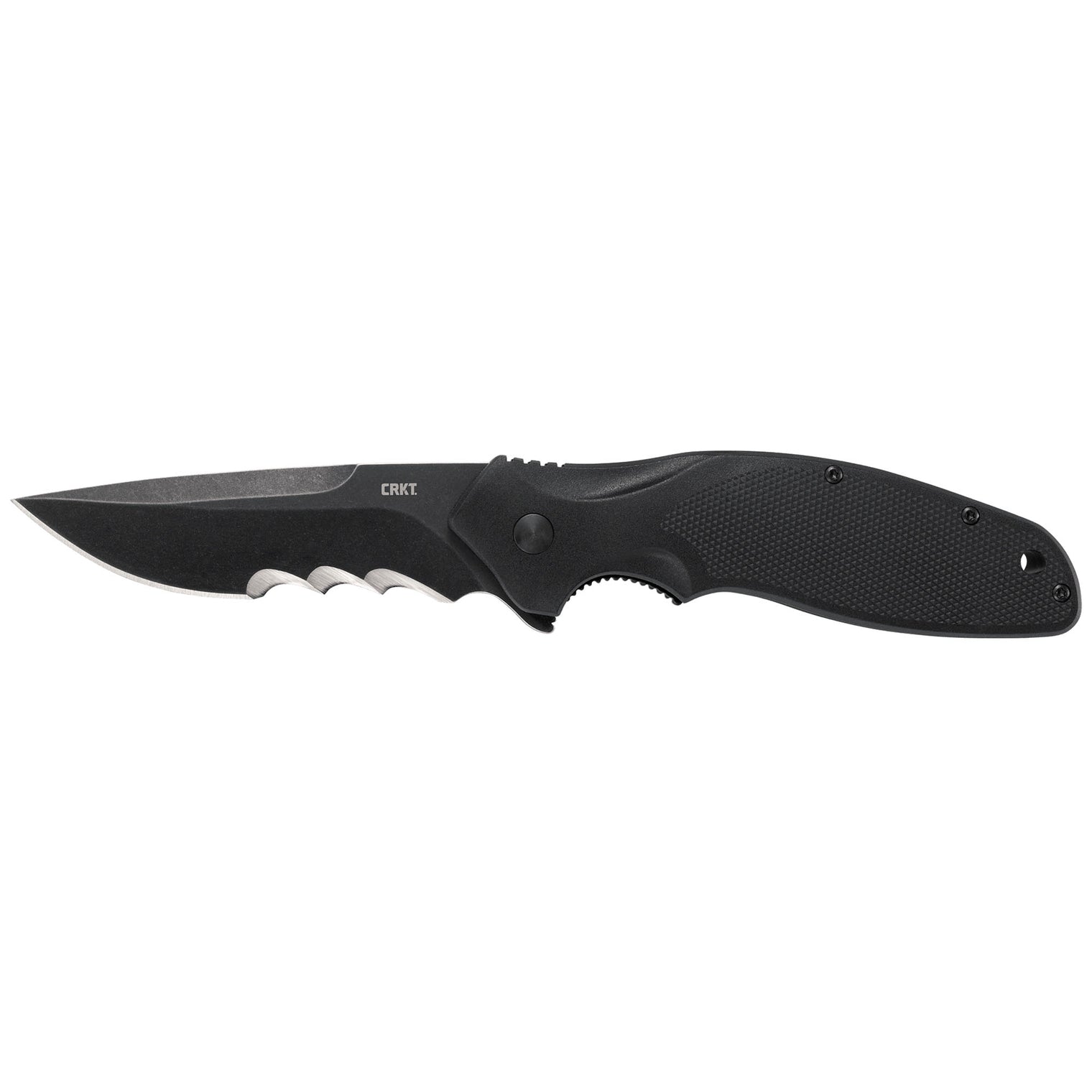 CRKT SHENANIGAN™ BLACK WITH VEFF SERRATIONS™ - Platatac