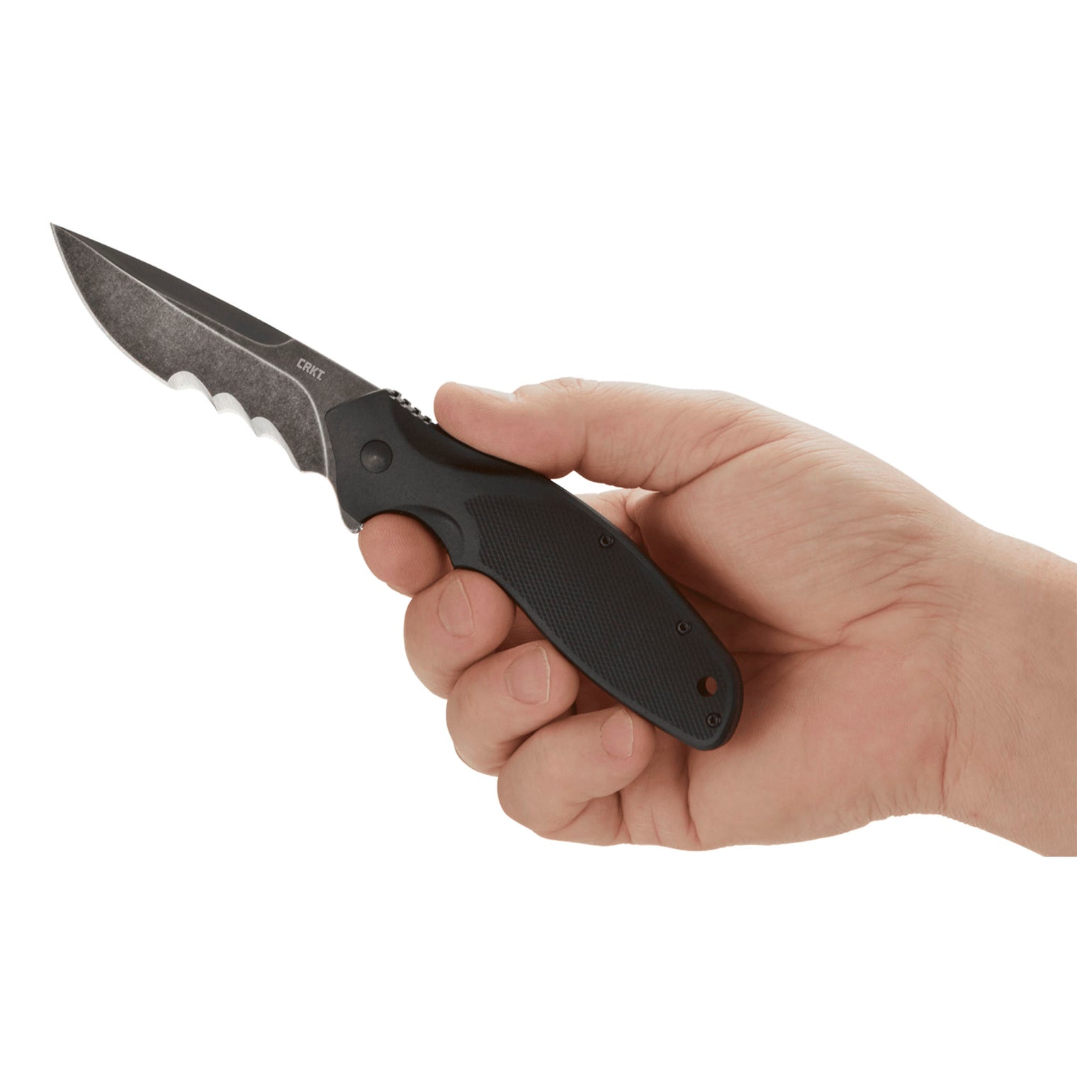 CRKT SHENANIGAN™ BLACK WITH VEFF SERRATIONS™ - Platatac