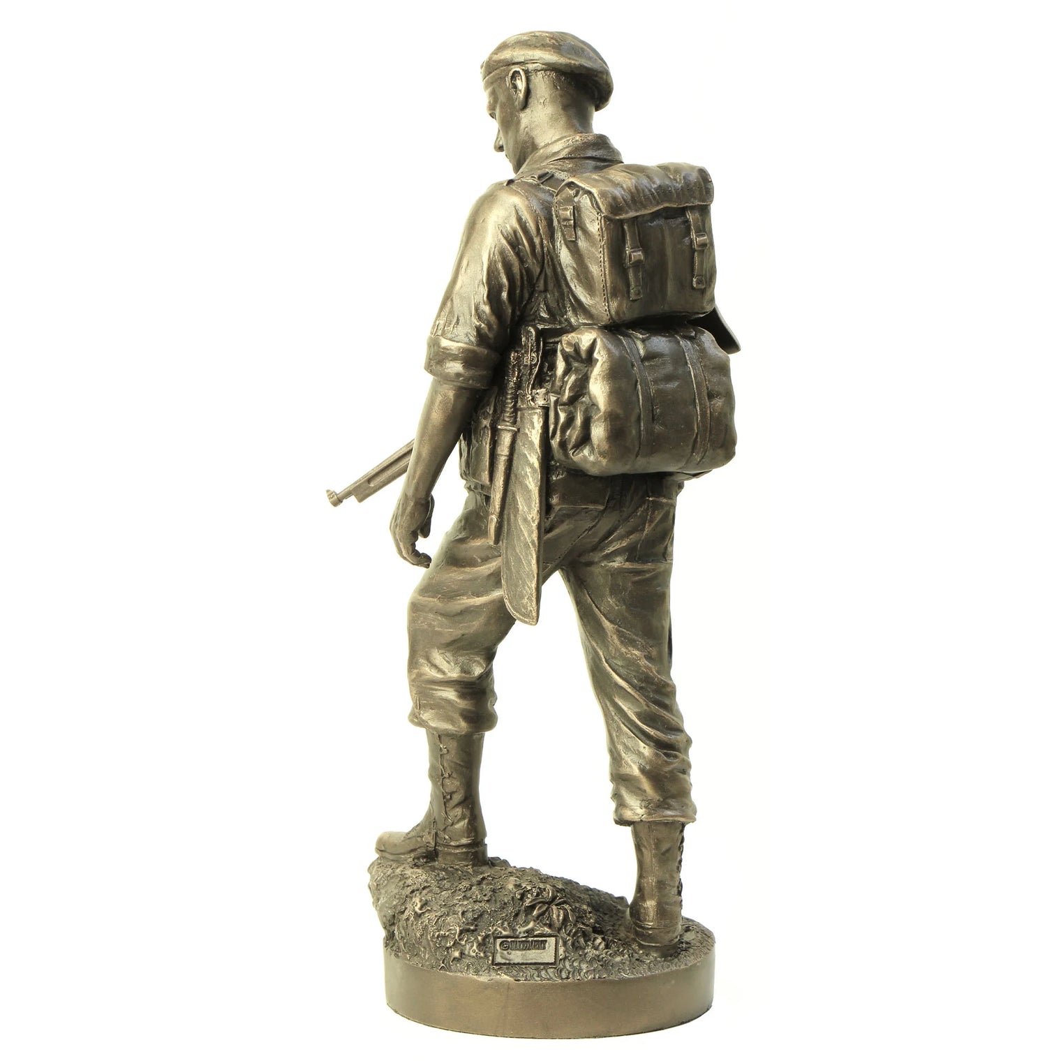 Naked Army WW2 Commando – Cold-Cast Bronze Figurine - Platatac