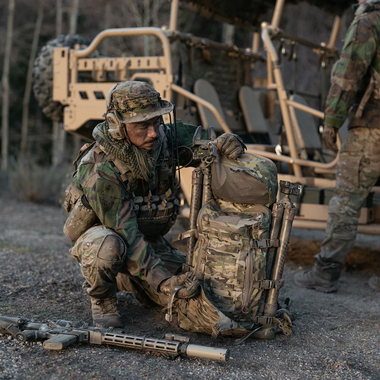 Eberlestock Mission Load Panel Multicam