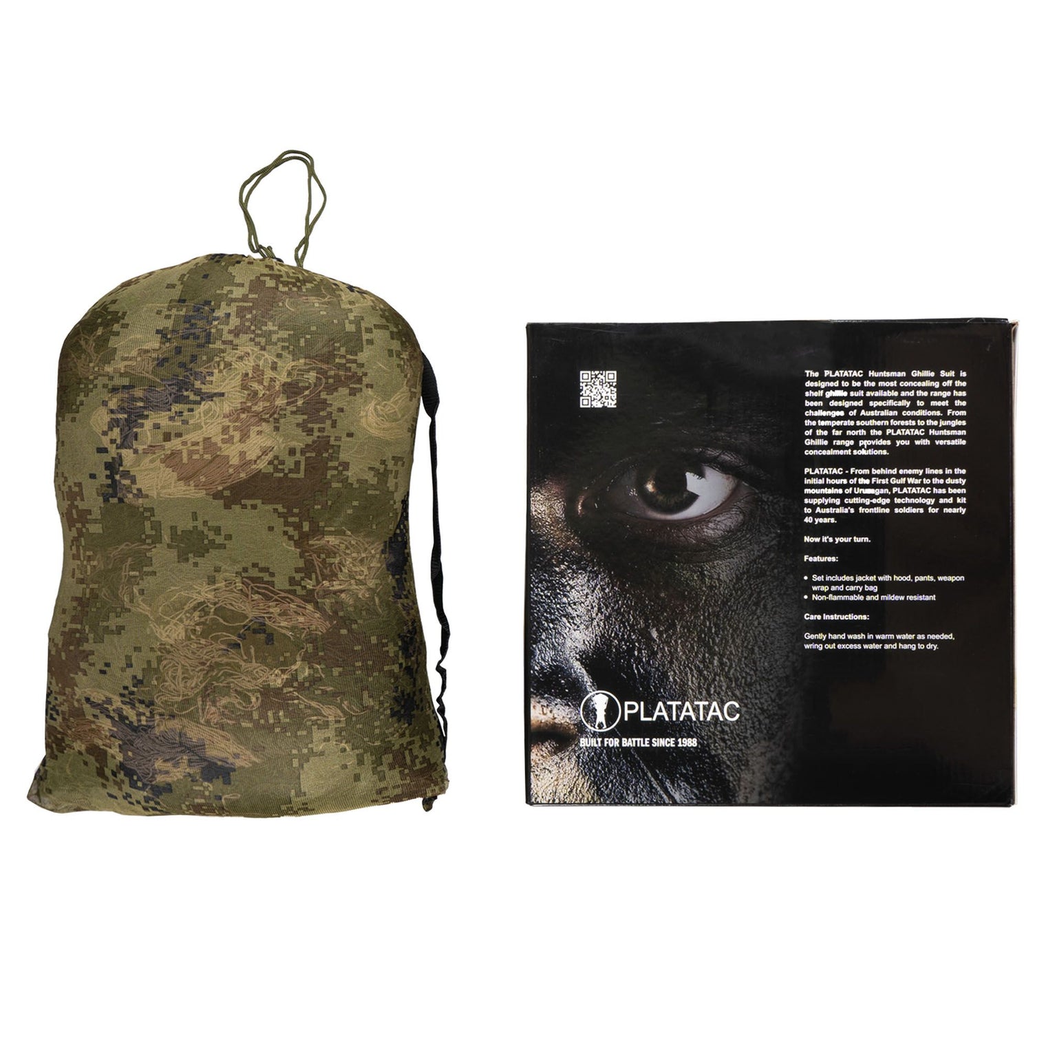 PLATATAC Huntsman Grass Ghillie Suit - Mossy Oak