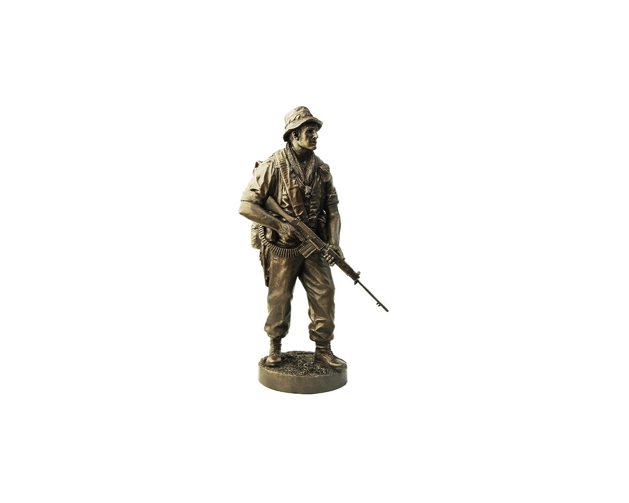 Naked Army "RAR Vietnam Frank" 7"/180mm Cold Cast Bronze Figurine "Danger Close" Official Merchandise - Platatac