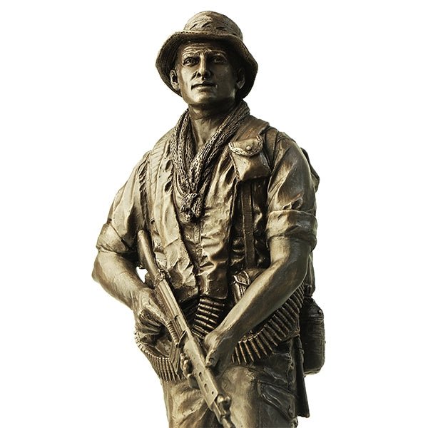 Naked Army "RAR Vietnam Frank" 7"/180mm Cold Cast Bronze Figurine "Danger Close" Official Merchandise - Platatac