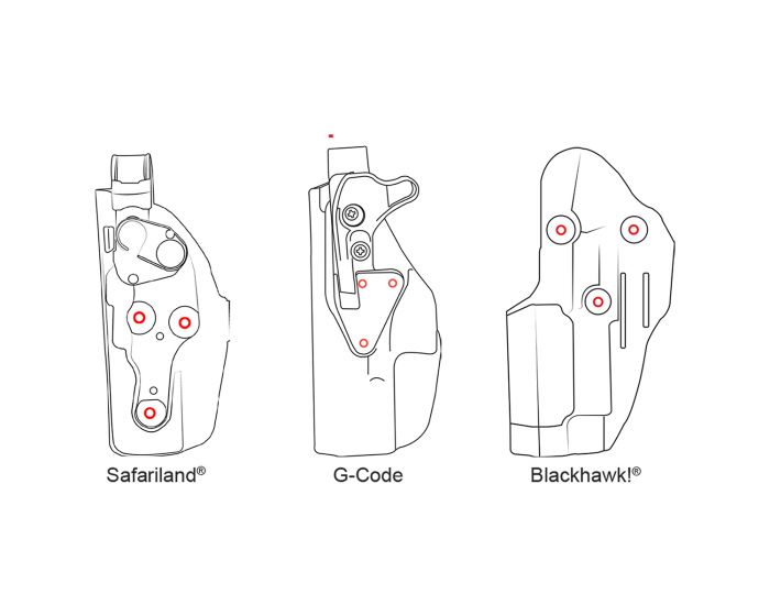 S&S PRECISION Holster Extender w/ Reinforced GRT - Platatac