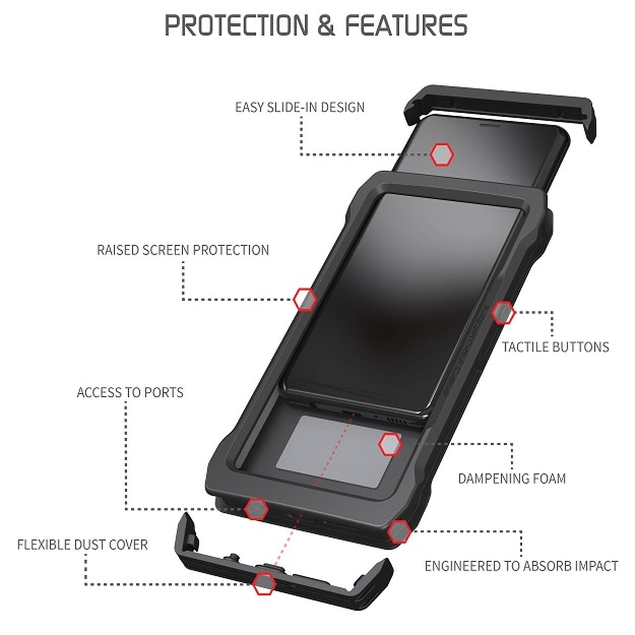 Juggernaut IMPCT Galaxy S8 Case - Platatac