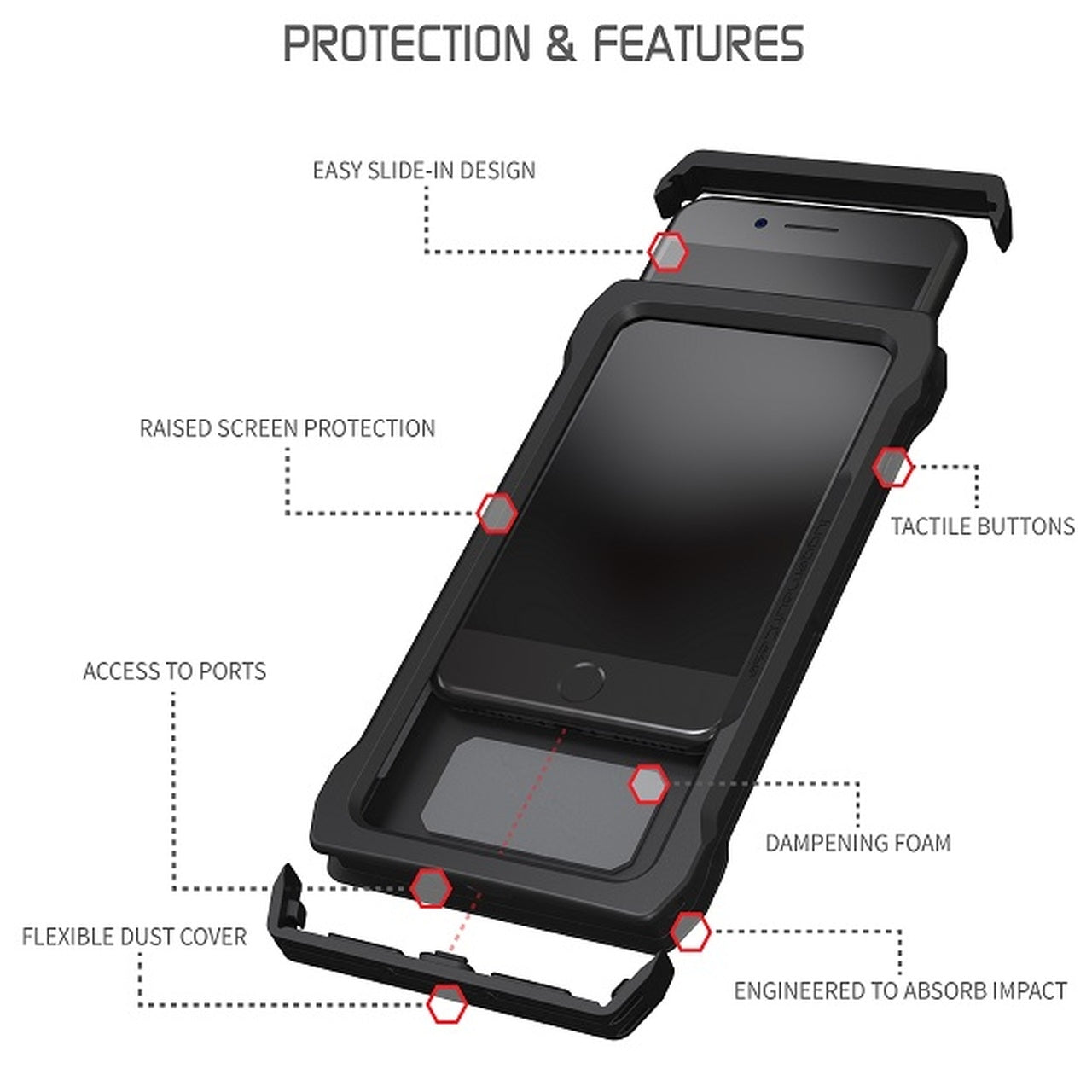 Juggernaut IMPCT iPhone 7 & 8 Plus Case - Platatac