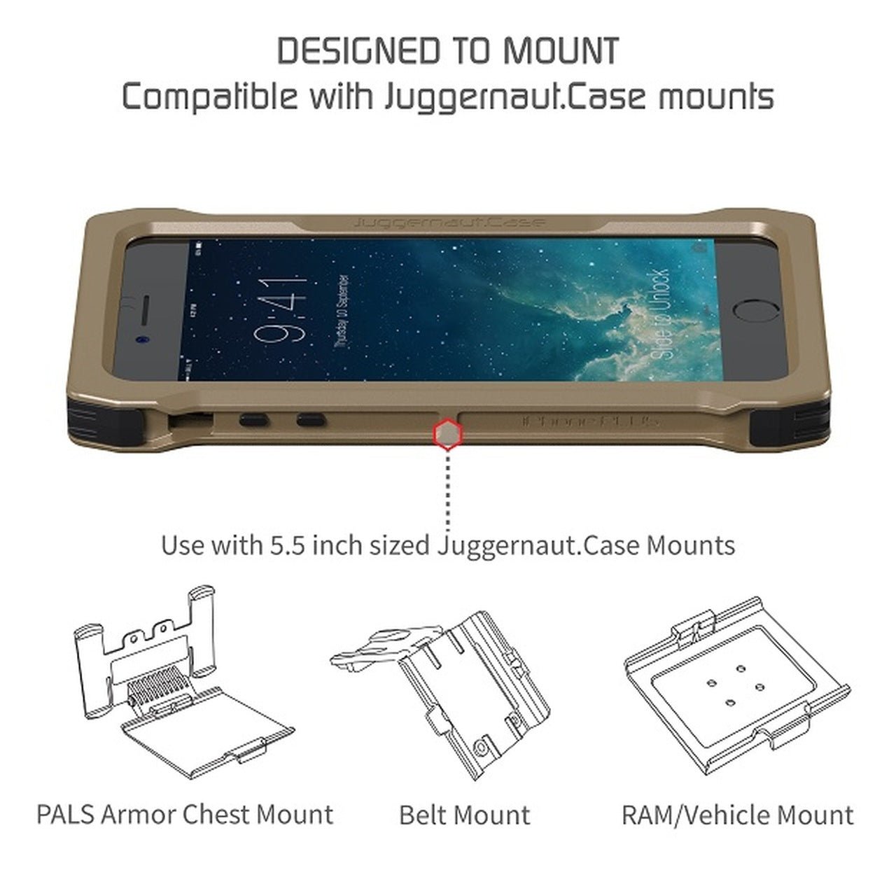 Juggernaut IMPCT iPhone 7 & 8 Plus Case - Platatac