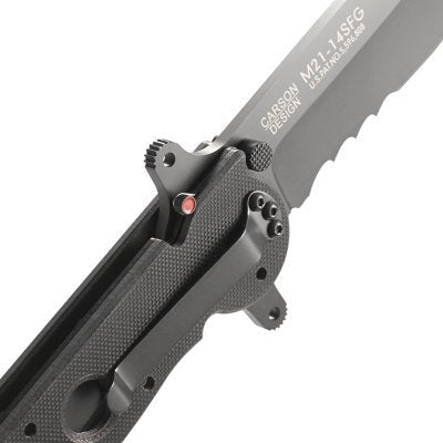 CRKT M21 - 14SFG SPECIAL FORCES DROP POINT WITH VEFF SERRATIONS - Platatac