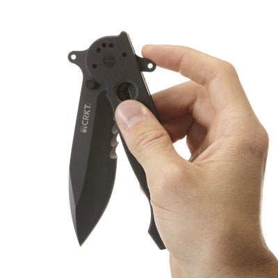 CRKT M21  - 14SFG SPECIAL FORCES DROP POINT WITH VEFF SERRATIONS