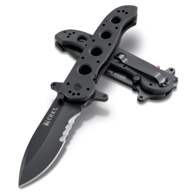 CRKT M21  - 14SFG SPECIAL FORCES DROP POINT WITH VEFF SERRATIONS