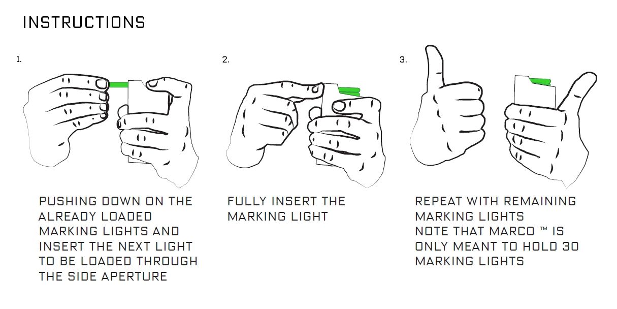 BFG MARCO Training Light Refill Pack - Platatac