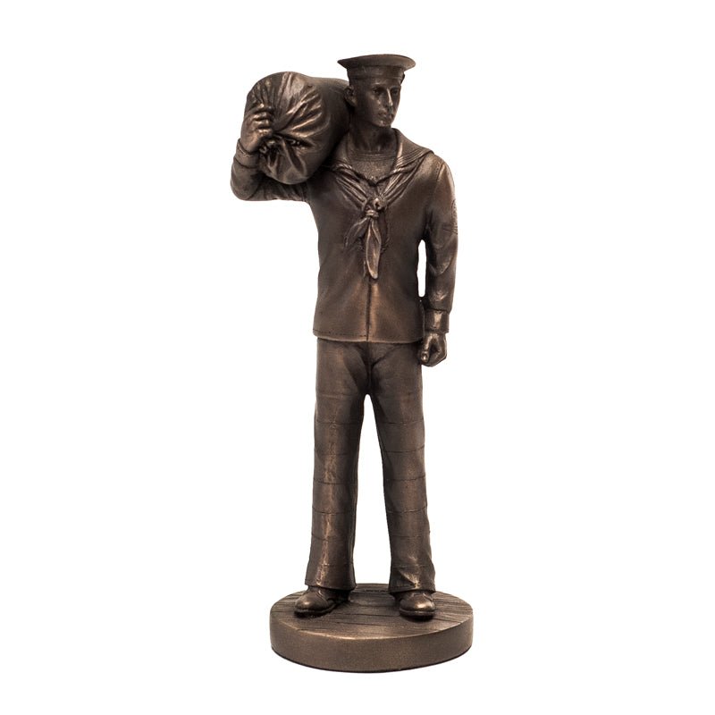 Naked Army "RAN - AUST WW1" 7"/180mm Cold Cast Bronze Figurine - Platatac