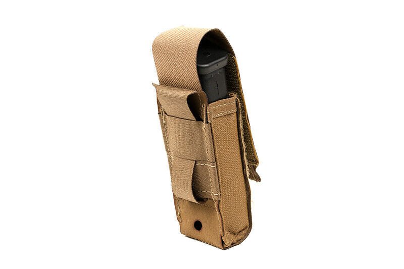 BFG HW SINGLE PISTOL MAG POUCH w/ Flap - Platatac