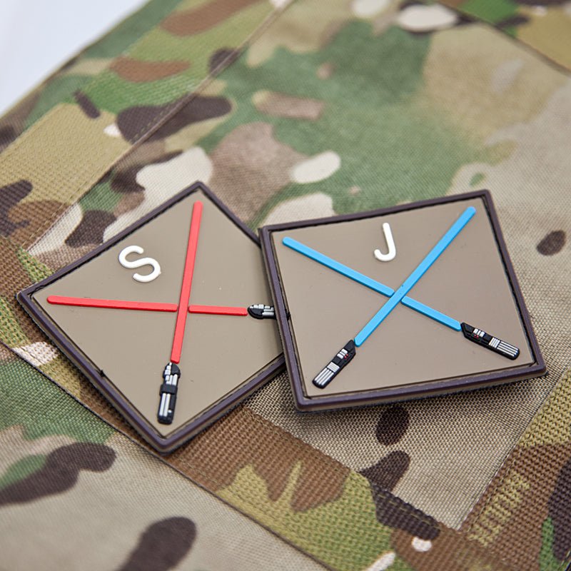 Platatac Crossed Lightsaber Morale Patch - Platatac