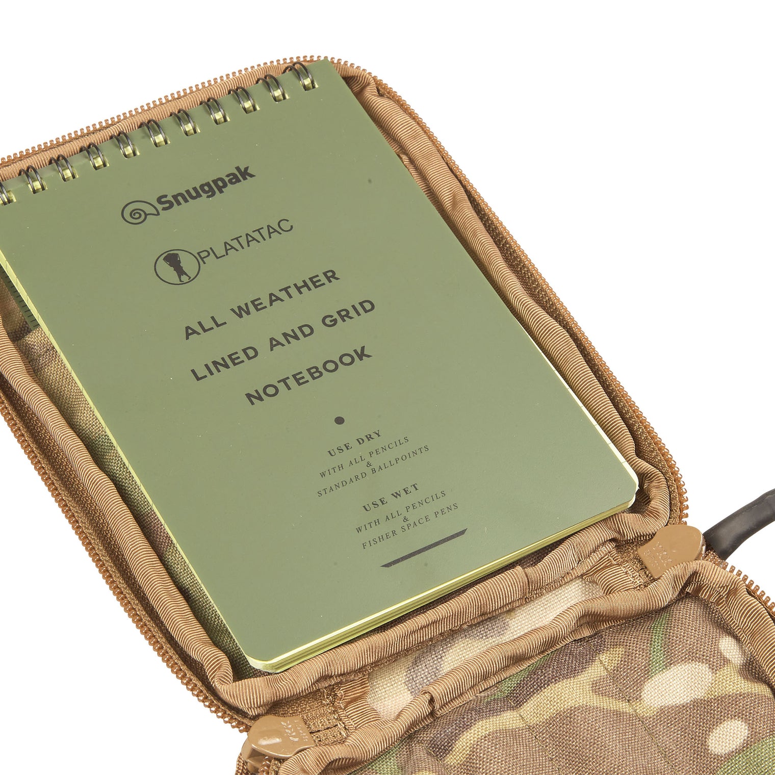 PLATATAC All-Weather Notebook Cover Zippered