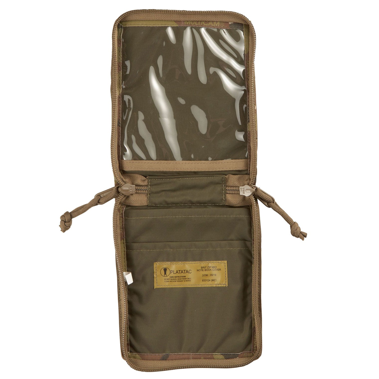 PLATATAC Brit Zip MK2 Notebook Cover