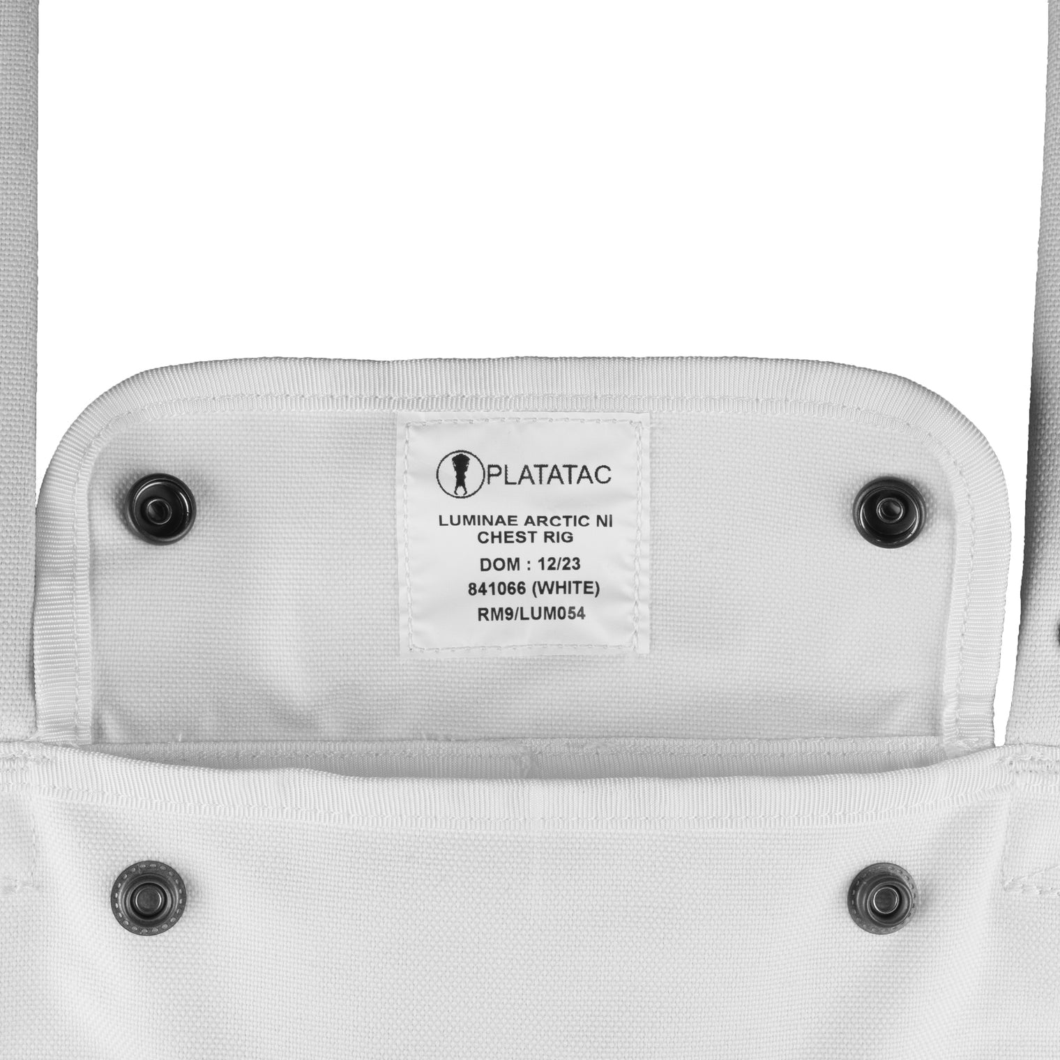 PLATATAC Luminae Arctic Chest Rig - White - Platatac